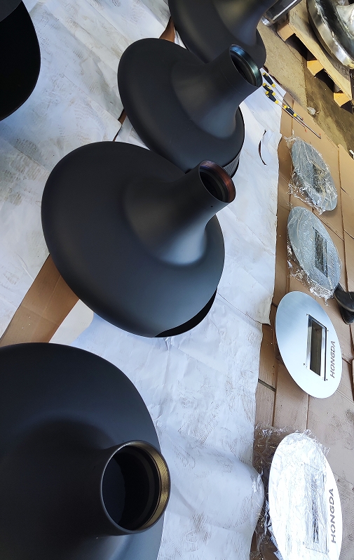 Holzfederkamin Innenräume aus Stahl schwarze Farbe 15